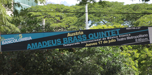 Amadeus Brass en Colombia 07.08